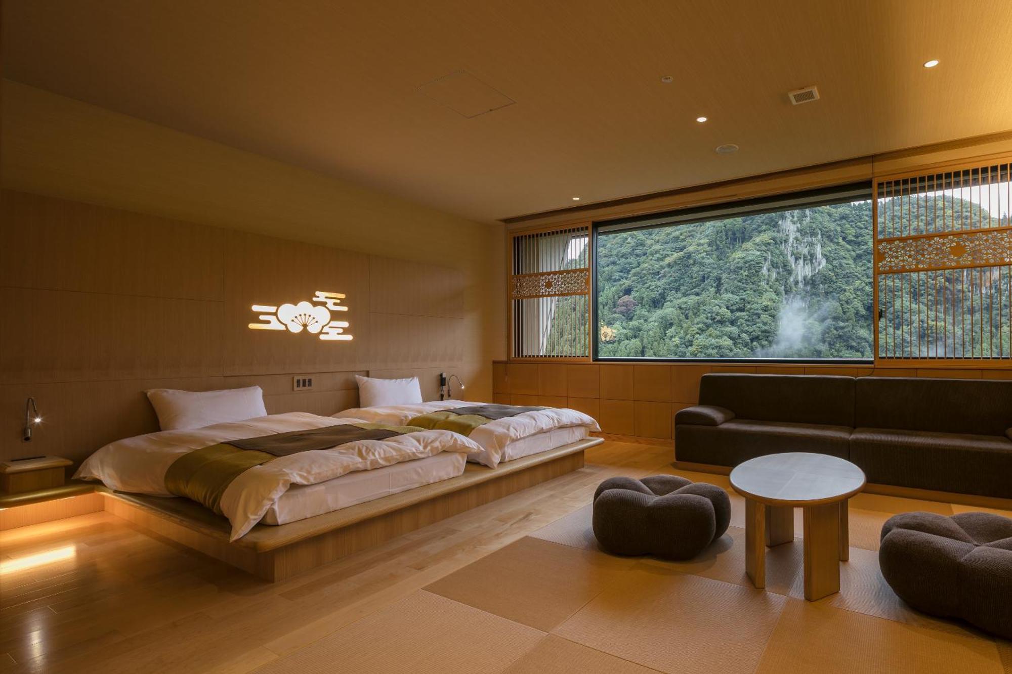 Okuhita Onsen Umehibiki Hotel Exterior foto