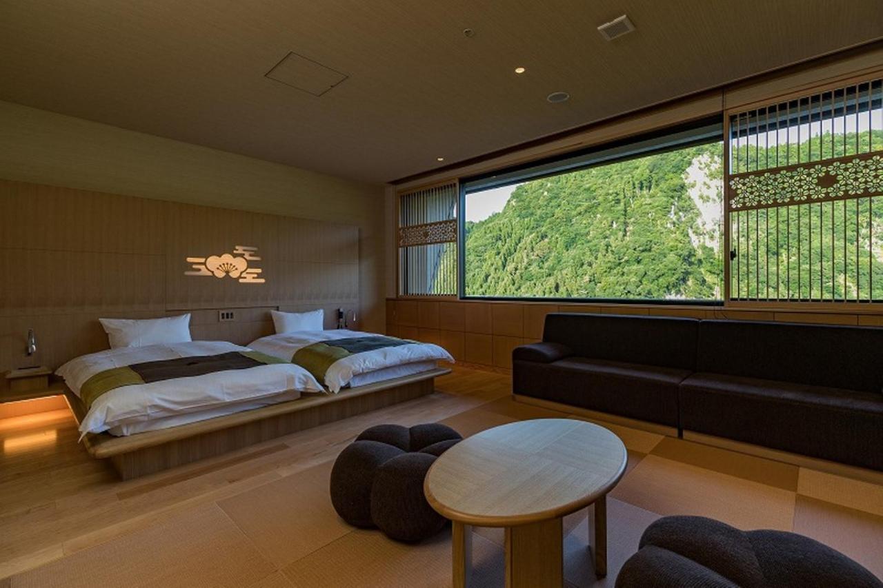 Okuhita Onsen Umehibiki Hotel Exterior foto